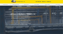 Desktop Screenshot of birmingham-plating.co.uk